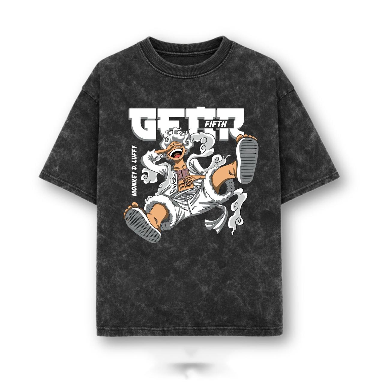 Catch Them All” Acid Washed T-Shirt