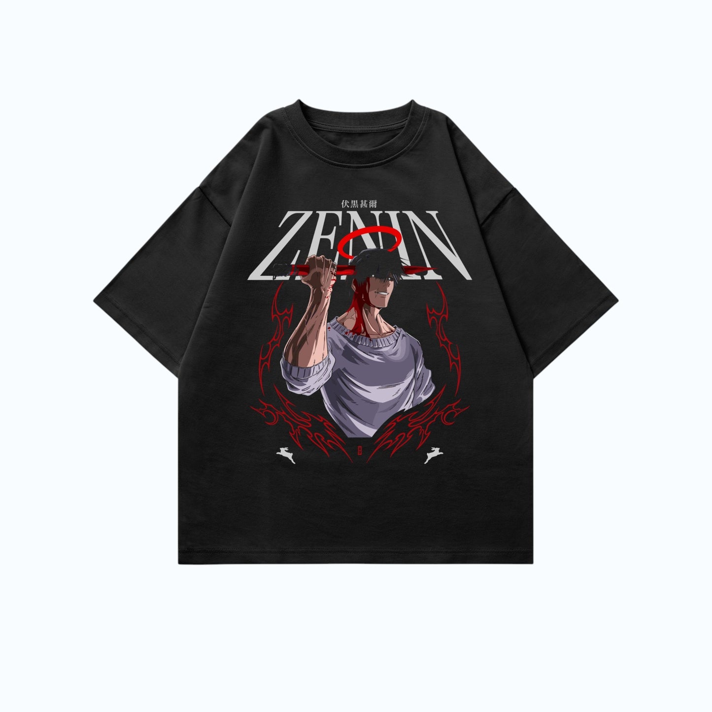 Zenin Oversized T-Shirt – Black