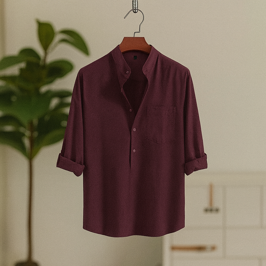 Luxury Full Sleeve Katua - Coffee