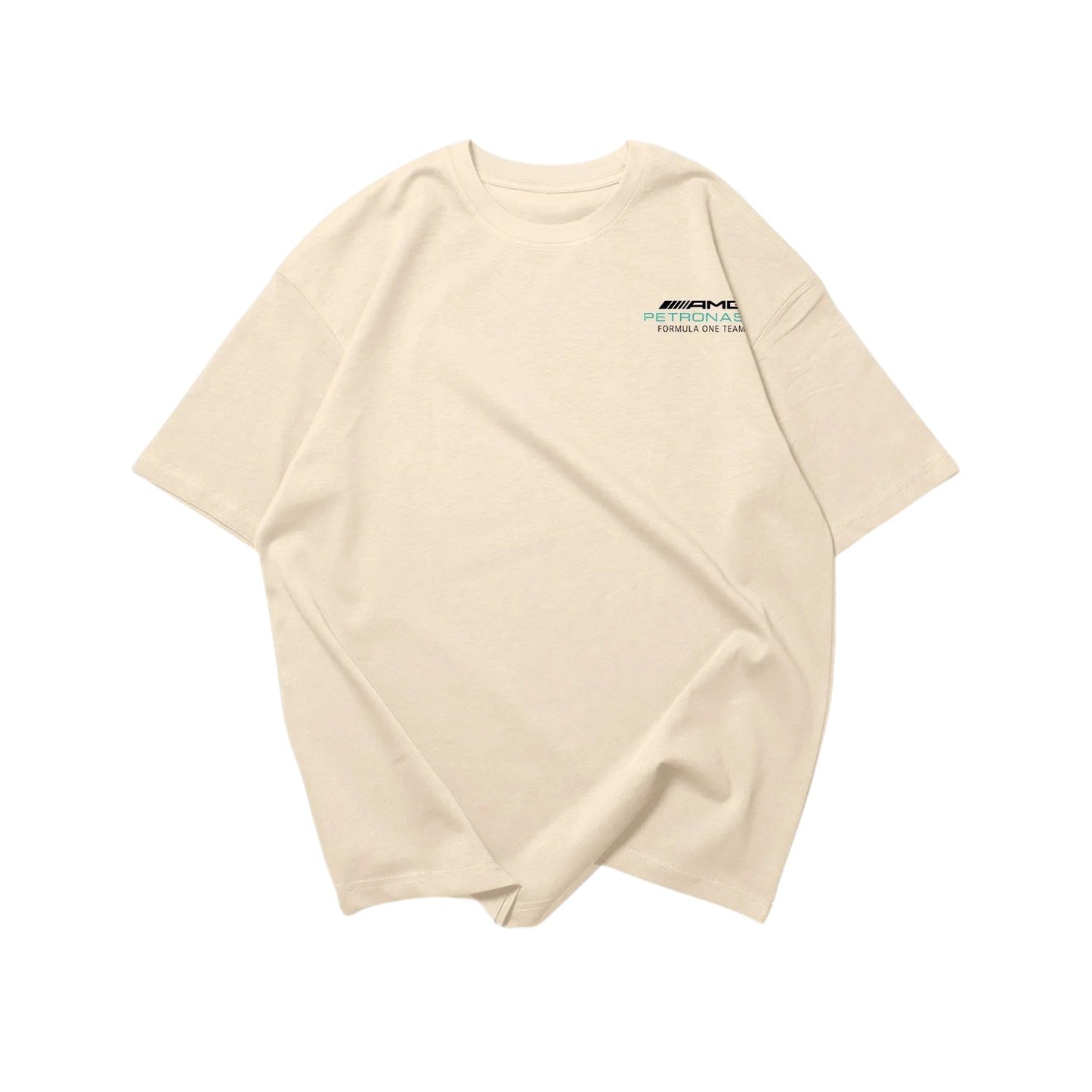 AMG Petronas Formula One Team Oversized T-Shirt – Cream