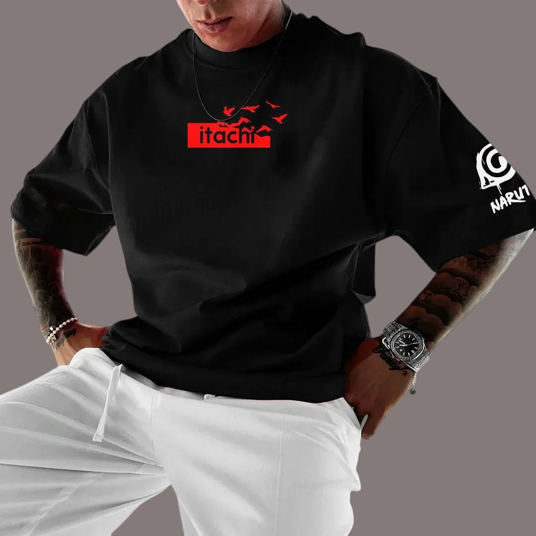 Itachi Uchiha T-Shirt – Premium Naruto Anime T-Shirt- WEAR