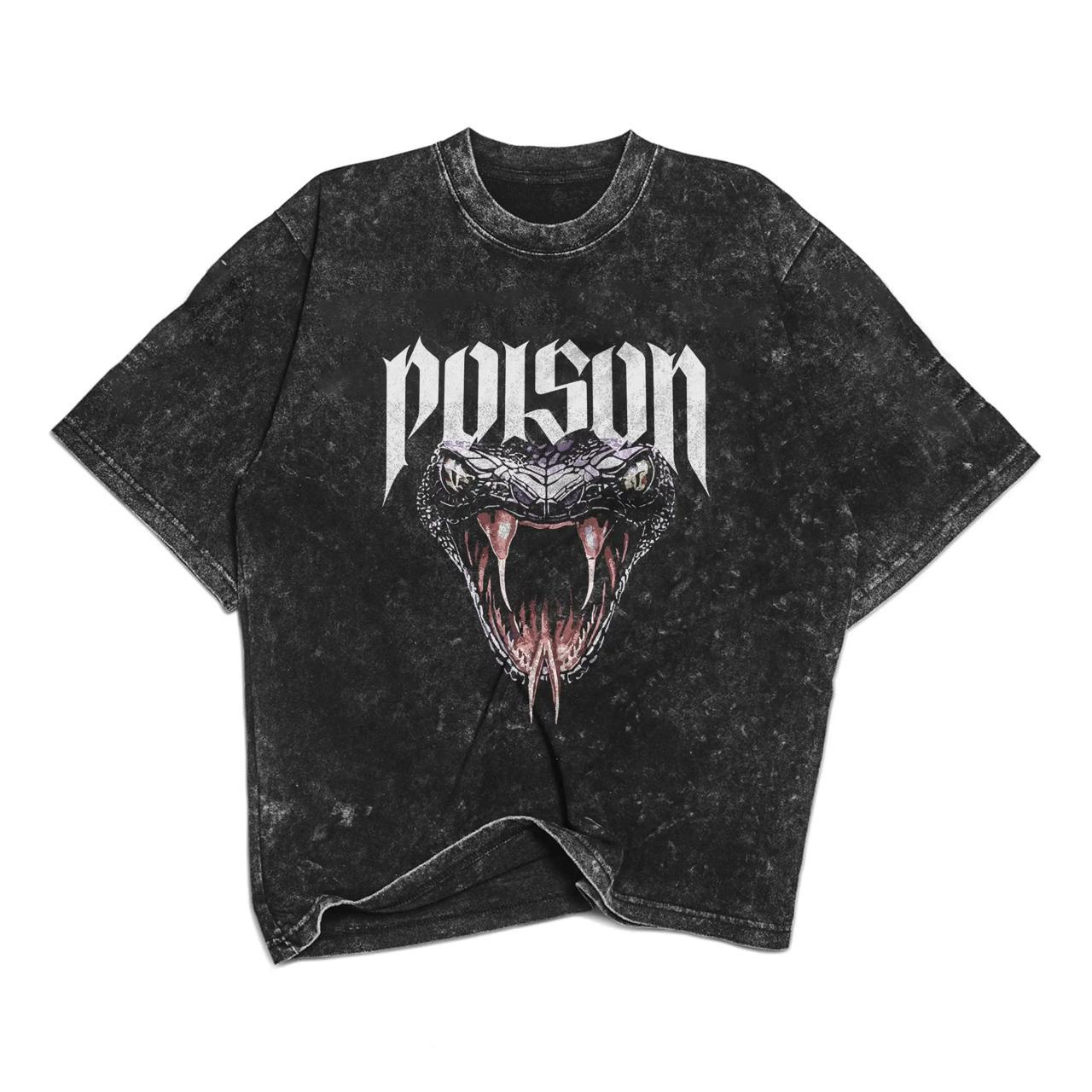 Acid-Wash Oversized T-Shirt