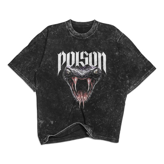 Acid-Wash Oversized T-Shirt