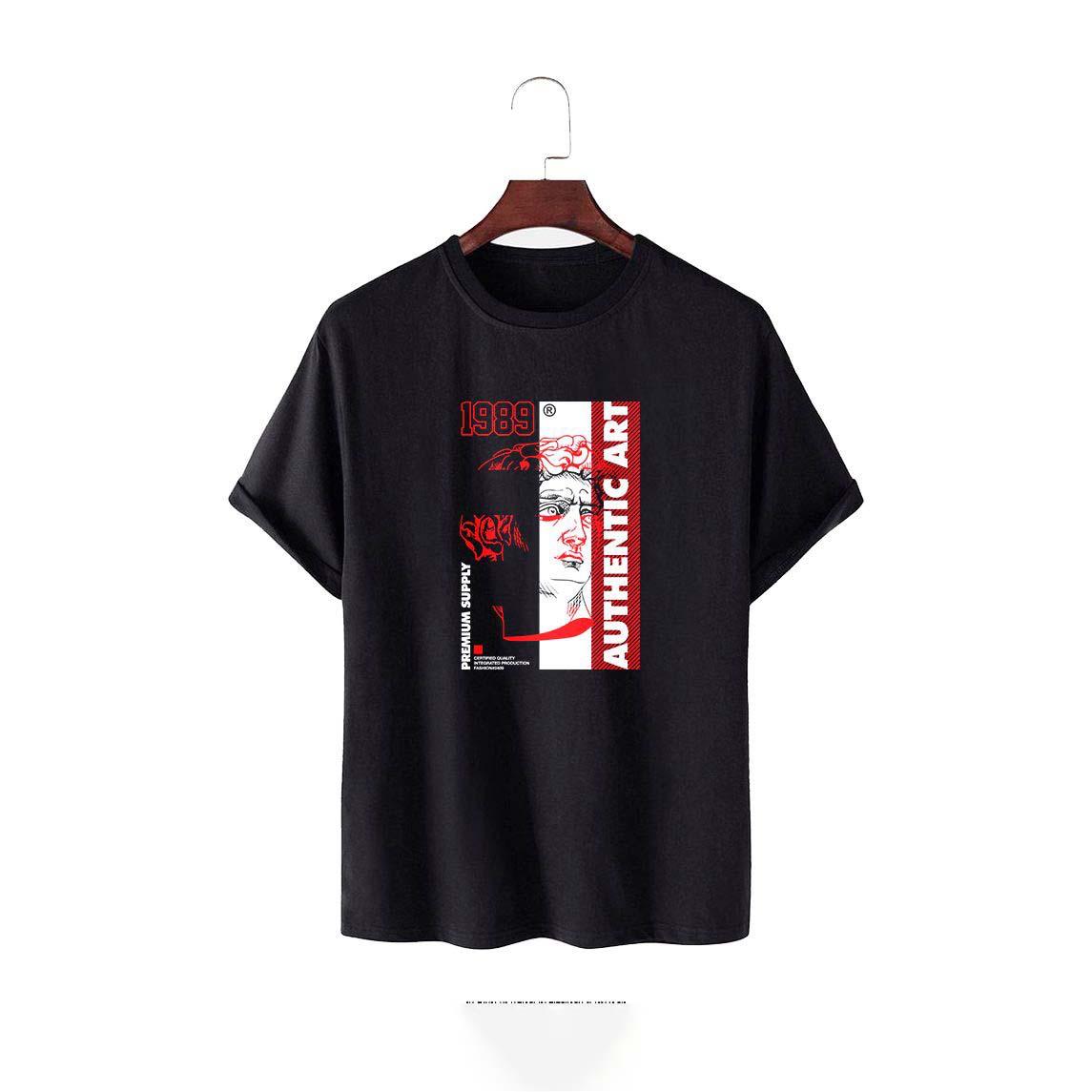 Regular Fit - BLACKROW Black T-Shirt
