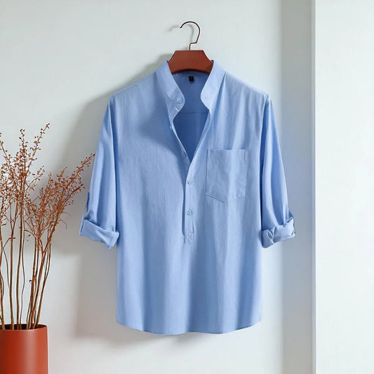 Luxury Full Sleeve Katua - Sky Blue