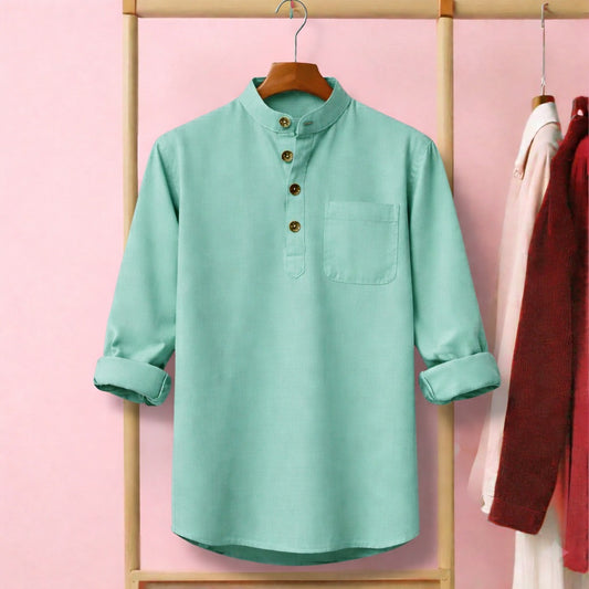 Heritage Soft Cotton Katua - Sea Green