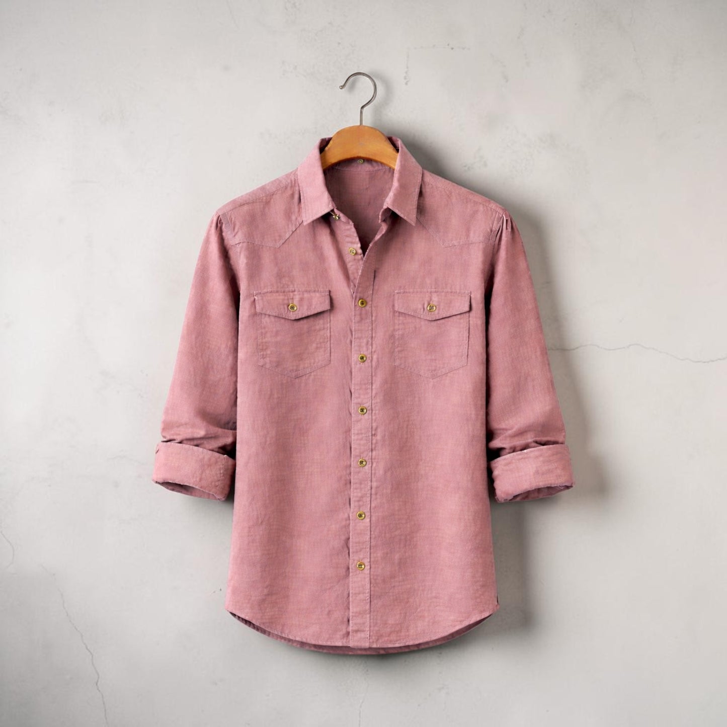 Full Sleeve Casual Shirt For Men - Onion