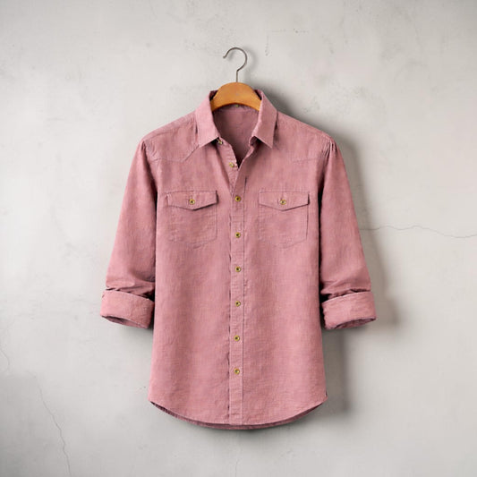 Full Sleeve Casual Shirt For Men - Onion